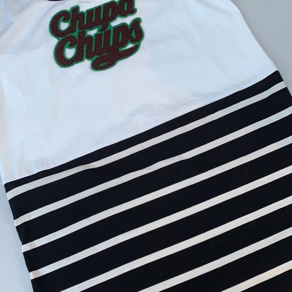 ZARA CHUPA CHUPS FRINGED DRESS - Picture 6 of 9